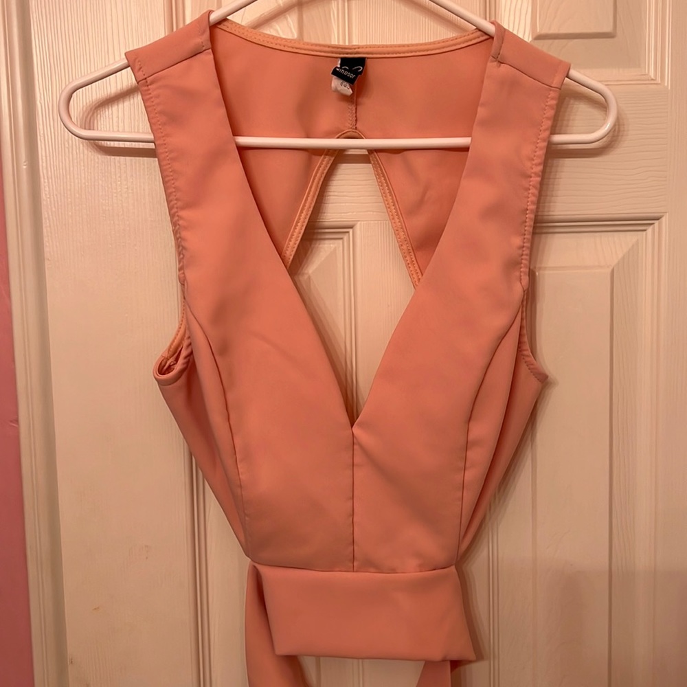 Pink Crop top